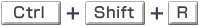 ctrl��+��shift��+��R